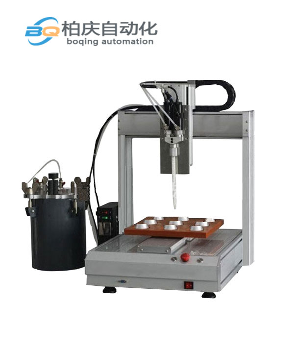 活塞壓力桶硅單頭單Y自動膠點膠機